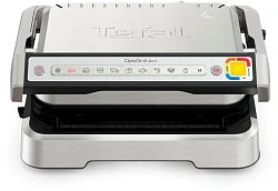 Электрогриль Tefal Optigrill GC772D30 2100Вт серый/черный