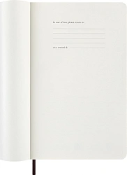 Еженедельник Moleskine PRECIOUS & ETHICAL MAMBA Large 130х210мм обложка экокожа 144стр. бургунди