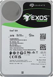 Жесткий диск Seagate SAS 3.0 24TB ST24000NM007H Server Exos X24 4KN (7200rpm) 512Mb 3.5"
