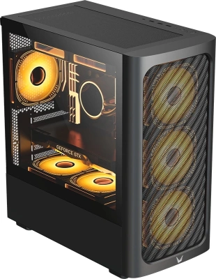 Корпус Formula Air Mesh G3 черный без БП mATX 7x120mm 5x140mm 2xUSB2.0 1xUSB3.0 audio bott PSU