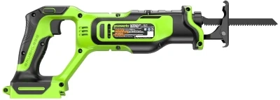 Сабельная пила Greenworks GPT-BLRS-1 аккум. 3000ход/мин (1200607)