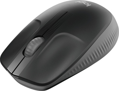 Мышь Logitech M190 черный/темно-серый оптическая 1000dpi беспров. USB 2but (910-005913)