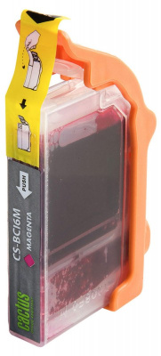 Картридж струйный Cactus CS-BCI6M пурпурный (12мл) для Canon S800/S820/S900/S9000/i550/i560/i860/i865/i905D/i950S/i960x/i965/i990/i9100/i9950/JX500/MP750/MP760/iP600D/iP3000/iP600D/iP8500/BJC-8200 с чипом