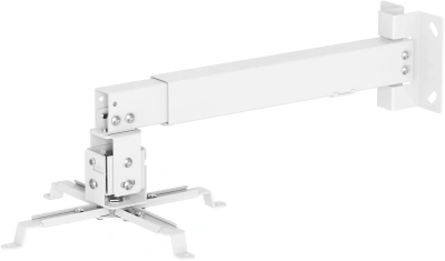 Кронштейн для проектора Cactus CS-VM-PRE01-WT белый макс.20кг настенный и потолочный поворот и наклон