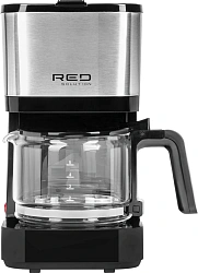 Кофеварка капельная Red Solution CM1534 600Вт черный/серебристый