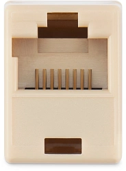 Коннектор Buro BU-SOCKRJ45-C6 кат.6 RJ45 белый