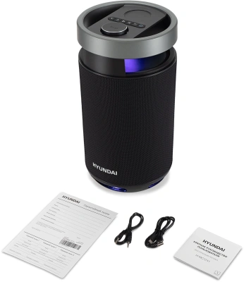 Минисистема Hyundai Select H-MC1241 черный 100Вт BT