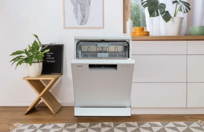 Посудомоечная машина Gorenje GS643C90W ( 3 корзины ) белый (полноразмерная)