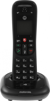 Р/Телефон Dect Motorola CD4001 черный автооветчик АОН