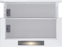 Вытяжка встраиваемая Meferi Power SLIDEBOX60WH белый управление: кнопочное (1 мотор)