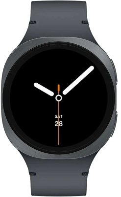 Смарт-часы Samsung Galaxy Watch 8 LTE 40мм 1.47" Super AMOLED корп.графитовый рем.графитовый (SM-L325FDAACAU)