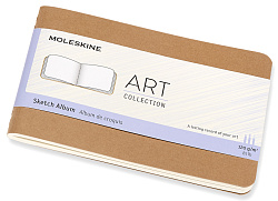 Блокнот для рисования Moleskine ART CAHIER SKETCH ALBUM ARTSKA2P3 Pocket 90x140мм обложка картон 72стр. бежевый