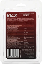 Конвертер Kicx HL02MS черный двухканальный (упак.:1шт)
