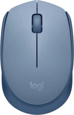 Мышь Logitech M171 голубой оптическая 1000dpi беспров. USB для ноутбука 2but (910-006866)