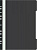 Папка-скоросшиватель Бюрократ PS-P20BLCK A4 прозрач.верх.лист боков.перф. пластик черный 0.12/0.16