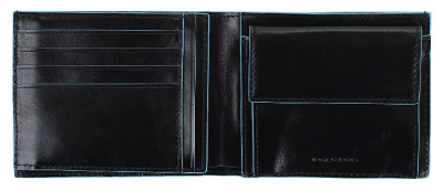 Кошелек мужской Piquadro Blue Square PU1240B2R/N черный натур.кожа