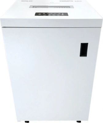 Шредер Office Kit S1050TS 0,8x2 белый (секр.P-7) фрагменты 7лист. 105лтр. скобы пл.карты CD