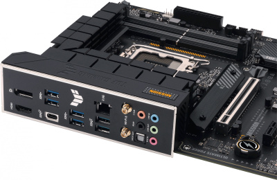 Материнская плата Asus TUF GAMING H770-PRO WIFI Soc-1700 Intel H770 4xDDR5 ATX AC`97 8ch(7.1) 2.5Gg RAID+HDMI+DP