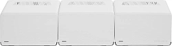 Бесшовный Mesh роутер Mercusys Halo H27BE (HALO H27BE(3-PACK)) BE3600 10/100/1000BASE-TX белый (упак.:3шт)
