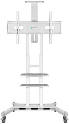 Подставка для телевизора Onkron TS1881 белый 50"-86" макс.90.9кг напольный мобильный