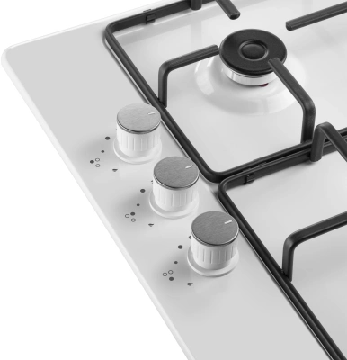 Газовая варочная поверхность Maunfeld EGHE.43.3STS-EW белый