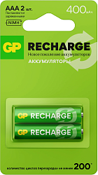 Аккумулятор GP Smart Energy 40AAAHCV-2CRSBC2 AAA NiMH 400mAh (2шт)