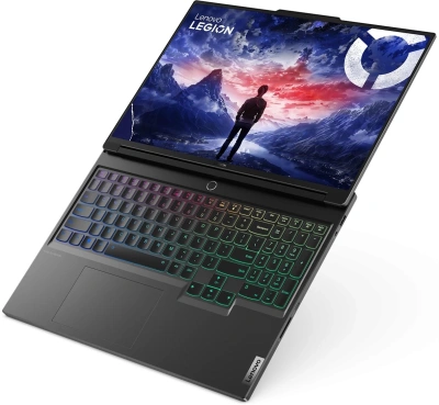 Ноутбук Lenovo Legion 7 16IRX9 Core i7 14700HX 32Gb SSD1Tb NVIDIA GeForce RTX4060 8Gb 16" IPS 3.2K (3200x2000) без ОС black WiFi BT Cam (83FD0044RK)