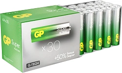 Батарея GP Super Alkaline 15AA21-2CRSWC30 AA (30шт)