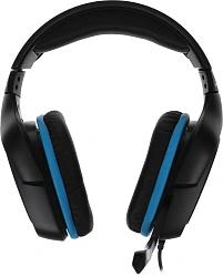 Наушники с микрофоном Logitech G432 черный/синий 2м мониторные USB оголовье (981-000770)