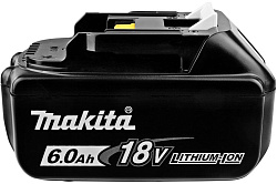 Батарея аккумуляторная Makita BL1860B LXT 18В 6Ач Li-Ion (632F69-8)