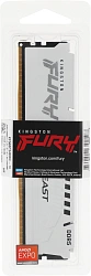 Память DDR5 16GB 6800MHz Kingston KF568C34BWE-16 Fury Beast White Expo RTL Gaming PC5-54400 CL34 DIMM 288-pin 1.4В kit dual rank с радиатором Ret