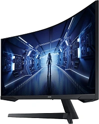 Монитор Samsung 34" LC34G55TWWPXEN черный VA LED 1ms 21:9 HDMI матовая 250cd 178гр/178гр 3440x1440 165Hz DP UW 5.6кг