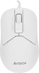 Мышь A4Tech Fstyler FM12S белый оптическая 1200dpi silent USB 3but (FM12S WHITE)