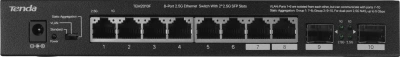 Коммутатор Tenda TEM2010F (L2) 8x2.5Гбит/с 2SFP неуправляемый