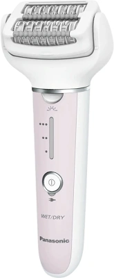 Эпилятор Panasonic ES-EY80-P520 скор.:3 насад.:5 от аккум. белый/розовый