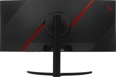 Монитор Bloody 34" MN340W черный VA LED 1ms 21:9 HDMI M/M матовая HAS Piv 300cd 178гр/178гр 3440x1440 180Hz FreeSync DP UW USB 5.7кг