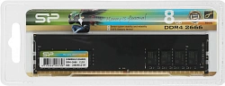 Память DDR4 8GB 2666MHz Silicon Power SP008GBLFU266X02 RTL PC4-21300 CL19 DIMM 288-pin 1.2В single rank Ret