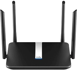 Роутер беспроводной Cudy X6 AX1800 10/100/1000BASE-TX черный