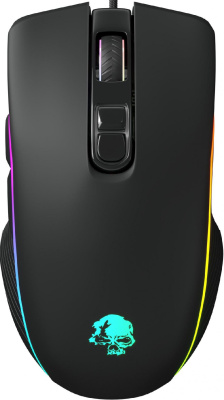 Мышь Оклик 708G MYSTERY черный оптическая 3200dpi USB 7but (1196437)