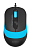 Мышь A4Tech Fstyler FM10 черный/синий оптическая 1600dpi USB 4but (FM10 BLUE)