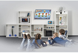Кронштейн для телевизора Hama 00220810 черный 32"-65" макс.35кг настенный наклон