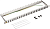 Патч-панель наборная Lanmaster LAN-PPC24OK-STP 19" 0,5U 24xRJ45 STP