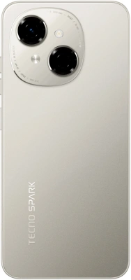 Смартфон Tecno Spark Go 1 64Gb 3Gb золотой моноблок 3G 4G 2Sim 6.67" 720x1600 Android 14 Go 13Mpix 802.11 a/b/g/n/ac GPS GSM900/1800 Protect microSD max1024Gb