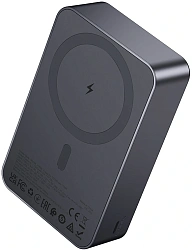 Мобильный аккумулятор Hoco J160 20000mAh 10W 3A беспров.зар. серый (64103)