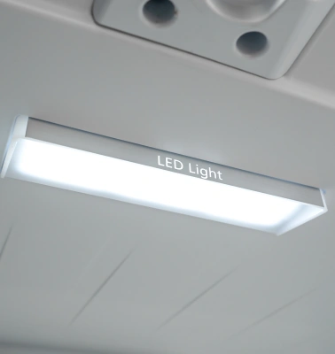 Холодильник Lex LCD450WID 3-хкамерн. белый инвертер