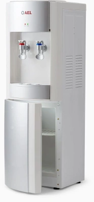Кулер AEL LD-AEL-28c напольный электронный белый/серебристый
