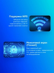 Роутер беспроводной Netis NX31 AX3000 10/100/1000BASE-TX черный