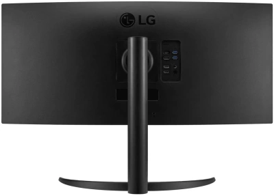 Монитор LG 34" UltraWide 34WR55QK-B черный VA LED 5ms 21:9 HDMI матовая HAS 300cd 178гр/178гр 3440x1440 100Hz DP Ultra WQHD USB 6.9кг
