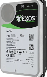 Жесткий диск Seagate SAS 3.0 24TB ST24000NM007H Server Exos X24 4KN (7200rpm) 512Mb 3.5"
