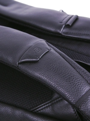 Рюкзак Piquadro Than CA6612S135/N роллтоп черный кожа